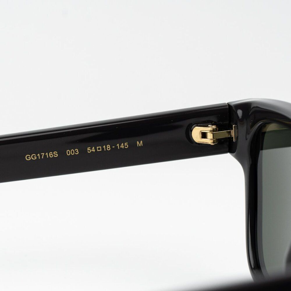 NEW Gucci GG1716S 003 Grey Square Unisex Sunglasses - Picture 9 of 11